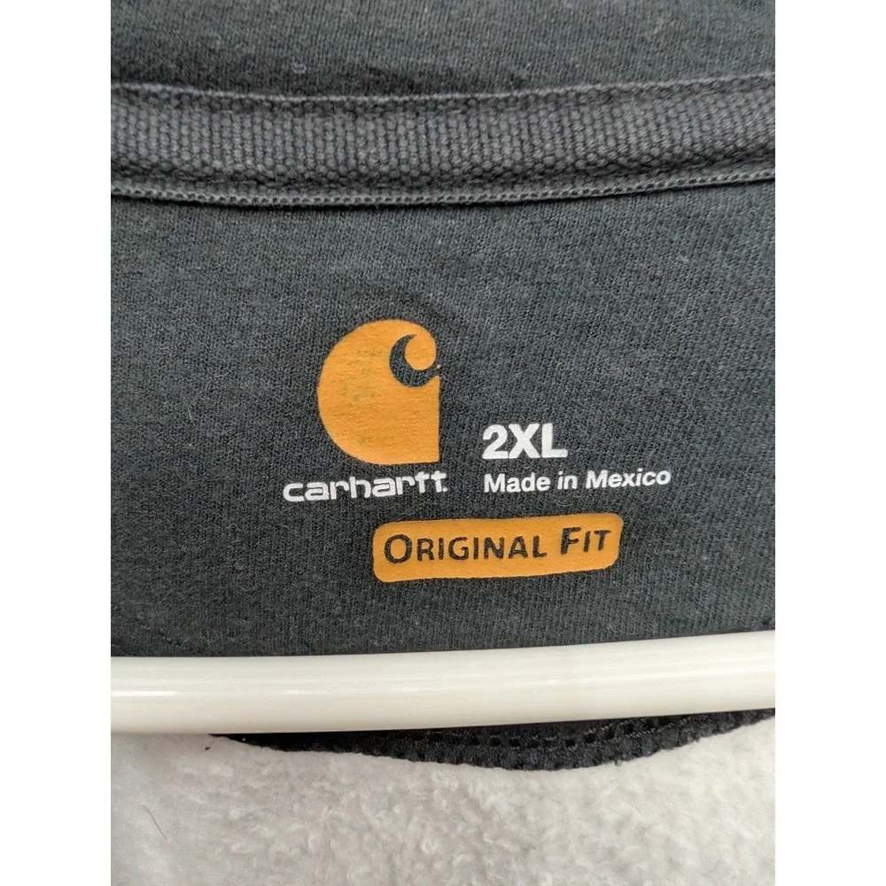 Carhartt Hoodie Jacket Camo Realtree Full Zip Original Fit K289-977 Men's 2XL - Picture 2 of 6